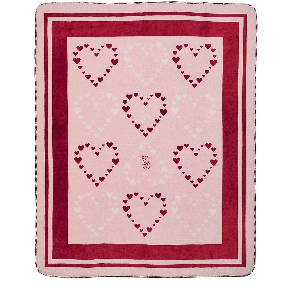 Victoria Secret Heart Blanket